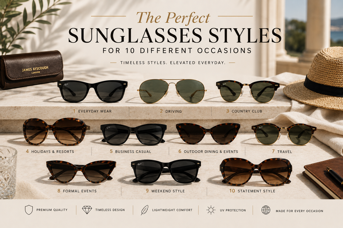 The Perfect Sunglasses Styles for 10 Different Occasions