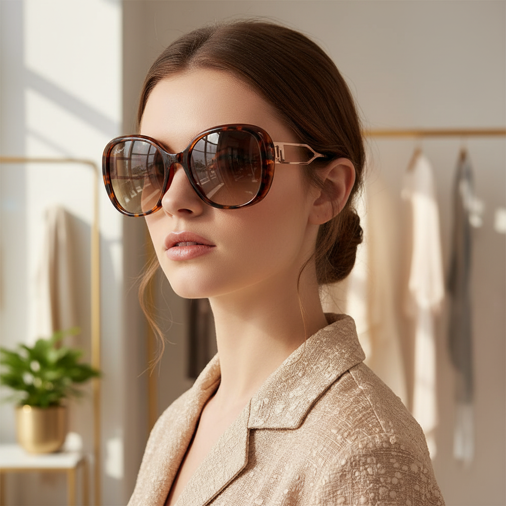 Tortoise Jackie 'O' Sunglasses